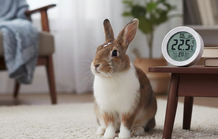 ウサギの温度管理とケージの置き場所〜快適に過ごせる室温の目安とは?~